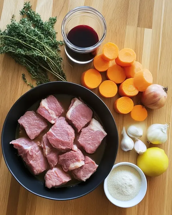 Joue de Bœuf aux Carottes : Une Recette Fondante pour des Dîners Mémorables 2 Ingrédient pour joue de bœuf aux carottes