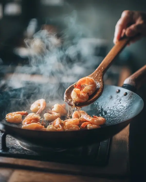 Recette de Crevette Thaï Fondante : Un Voyage en Thaïlande en 30 Minutes 3 Préparation de la recette pad thai crevette