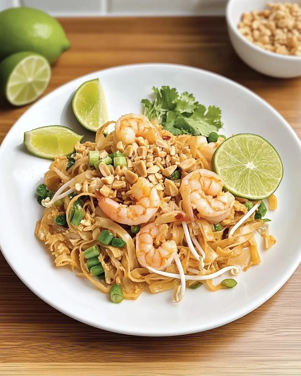 Pad Thai Crevettes : Une Recette Succulente pour Vos Papilles 1 pad thai crevette