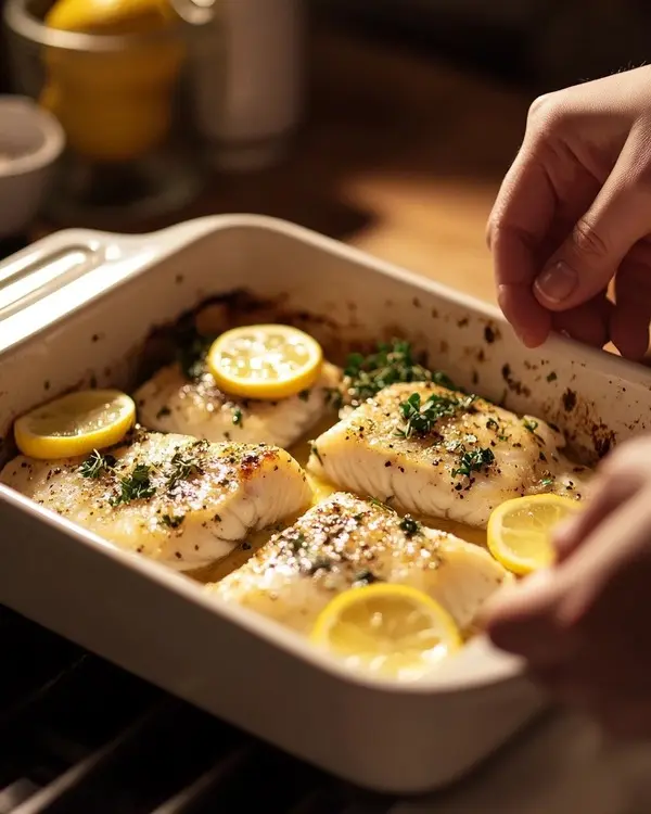 Recette de Filets de Lingue au Four : Un Plat Simple et Gourmand 3 Filets de lingue au four Préparation