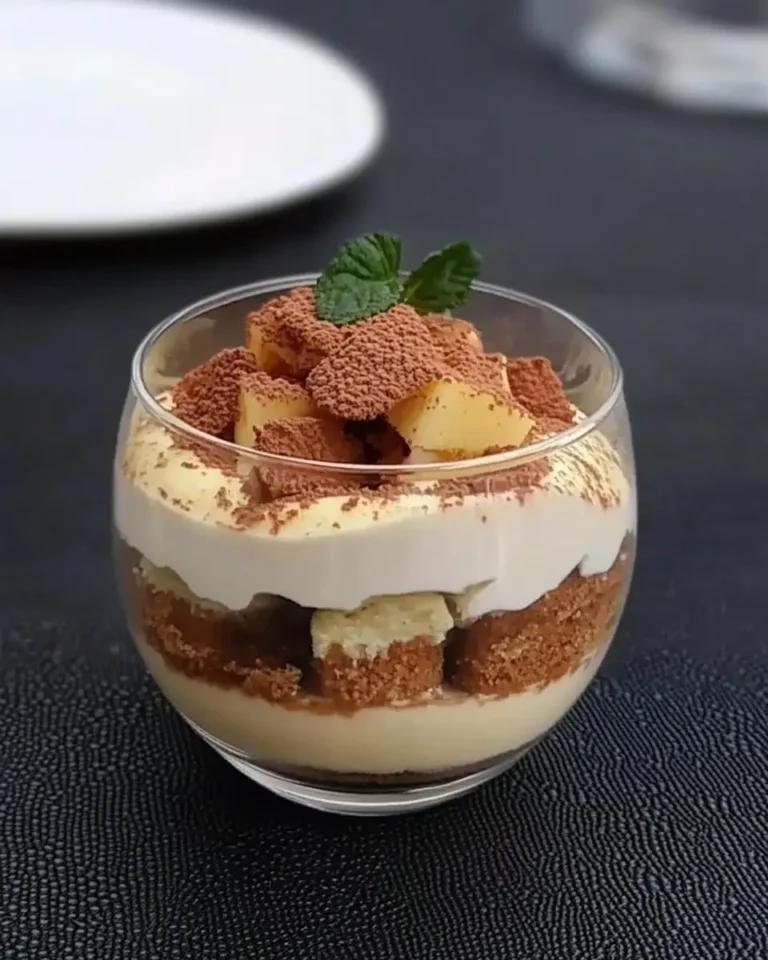 Tiramisu Rhubarbe-Spéculoos