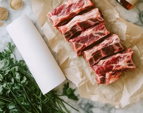 Plat de Côte de Bœuf Fumé 2 ingrédient de barbecue cote de boeuf