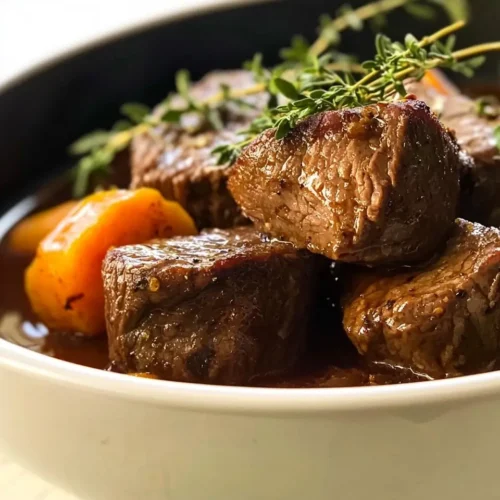 Recette de joue de boeuf confite au four 5 joue de boeuf confite au four
