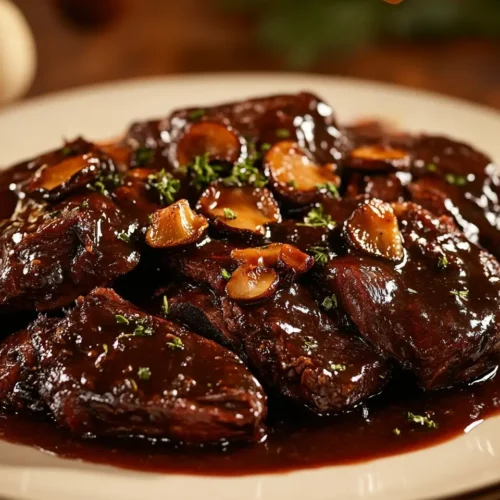 Joue de Boeuf Marinée 5 joue de boeuf marinée