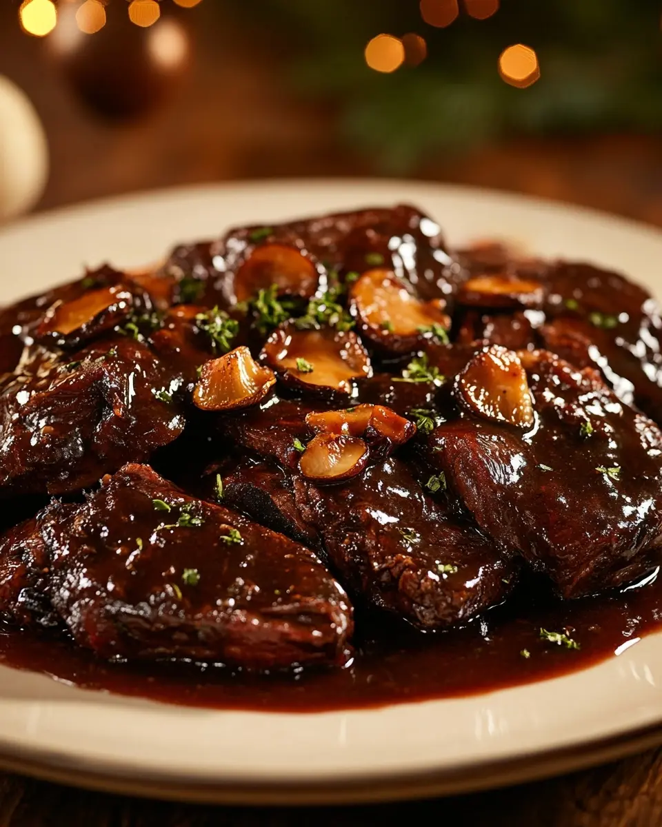 Joue de Boeuf Marinée 1 joue de boeuf marinée