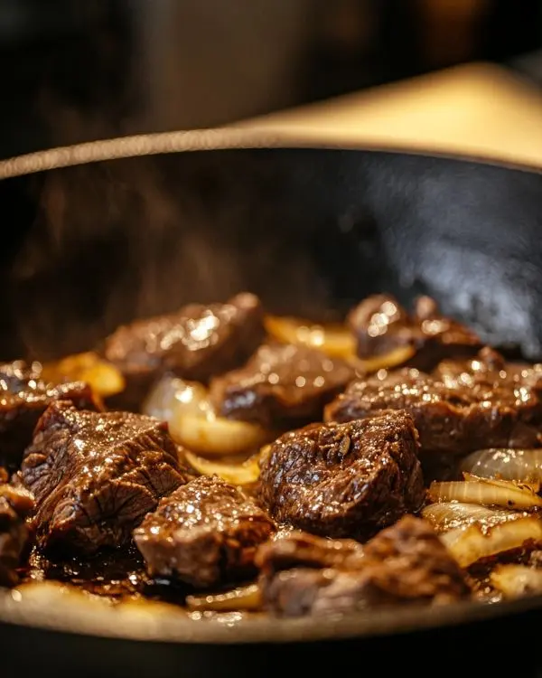 Joue de Boeuf Marinée 3 préparation du joue de boeuf confite
