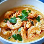 Recettes de Crevettes 4 recette crevette thai au lait de coco