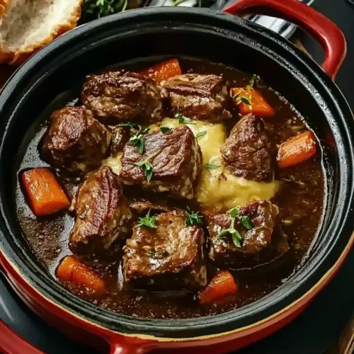 Recette Joue de Bœuf Grand-Mère Mijotée 5 recette joue de bœuf grand mère