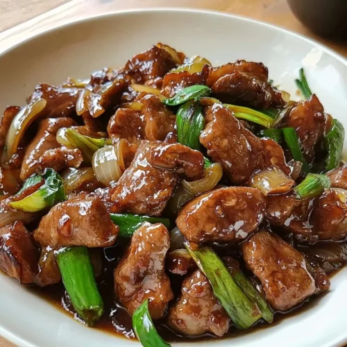 Boeuf aux Oignons Chinois Authentique 5 Boeuf aux oignons chinois