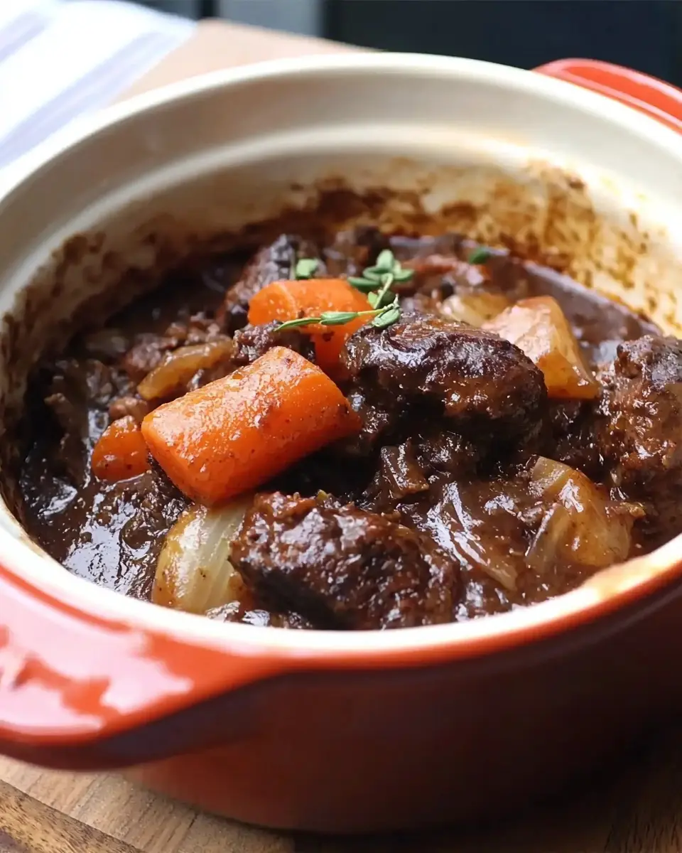 Boeuf Bourguignon Cocotte Minute Fondant 1 boeuf bourguignon cocotte minute