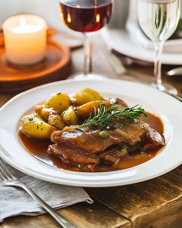 Recette Langue de Boeuf Sauce Piquante à l'Ancienne 4 cuisson langue de boeuf à la cocotte minute a table