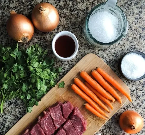 Cuire une langue de boeuf 3 cuisson langue de boeuf les ingrédients