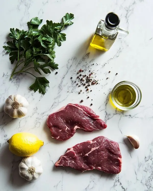 Bavette de Boeuf à l'Ail Parfumée 2 ingrédients pour recette bavette de boeuf