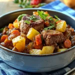 Jarret de Bœuf aux Légumes