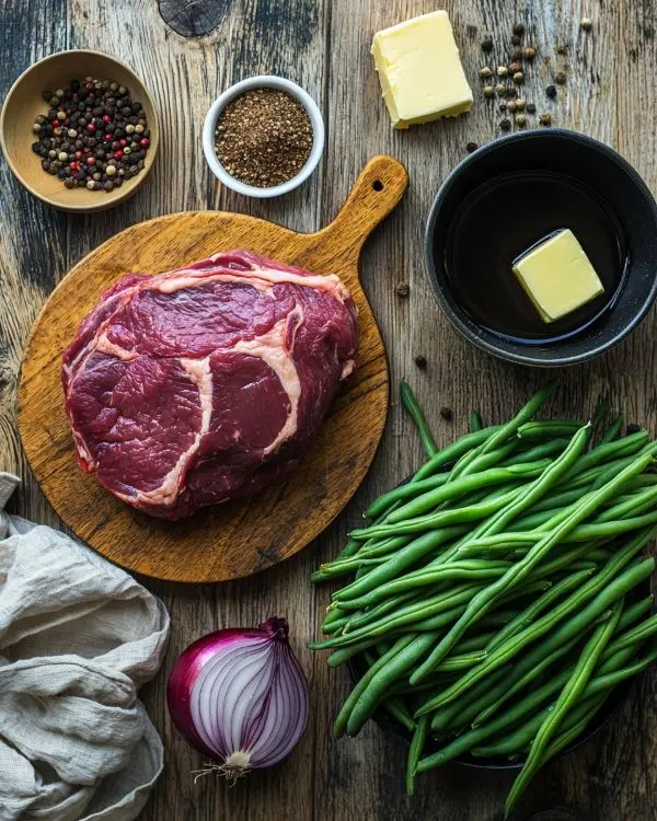 Rôti de Bœuf Cocotte Magimix 2 Les ingrédients pour rôti de bœuf en cocotte