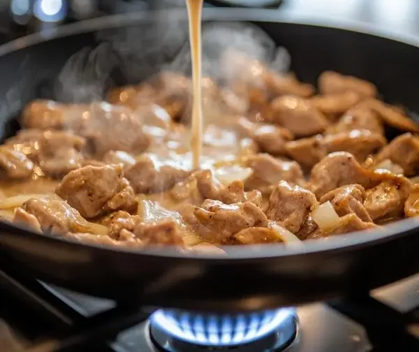 Recette de Filet Dinde Fondant 3 Préparation, Filets de dinde à l'ancienne