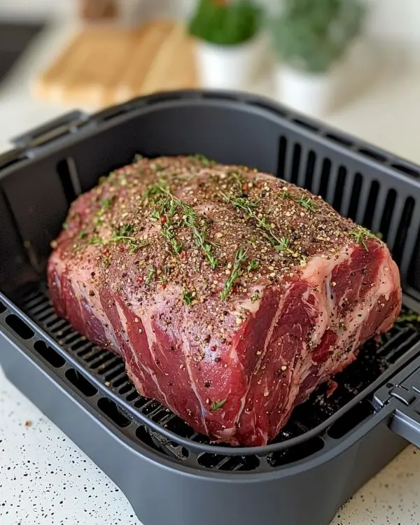 Rôti de Bœuf Air Fryer Parfait 3 Préparation Rôti de bœuf au airfryer