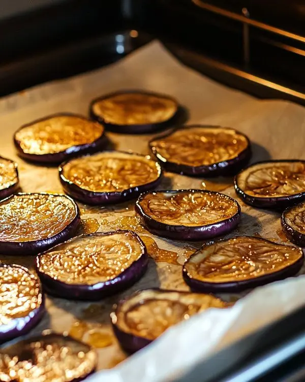 Mini Tatins d'Aubergines Caramélisées 3 Préparation de Mini Tatins d'Aubergines Caramélisées