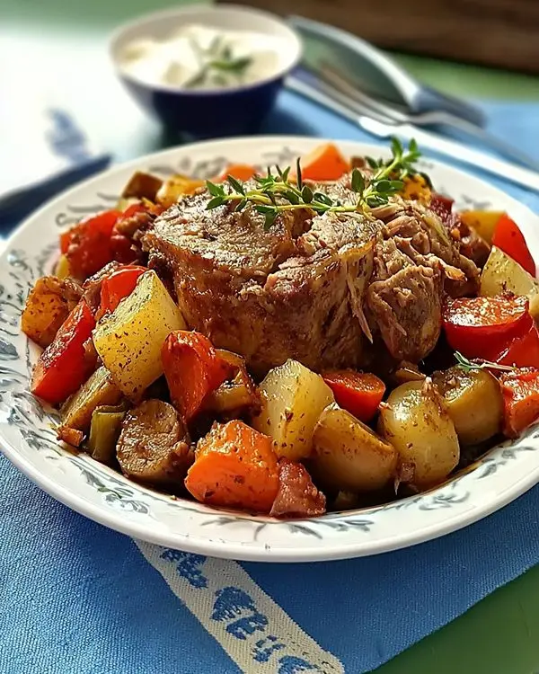 Recette du Jarret de Bœuf aux Légumes Fondante 4 Recette du Jarret de Bœuf aux Légumes