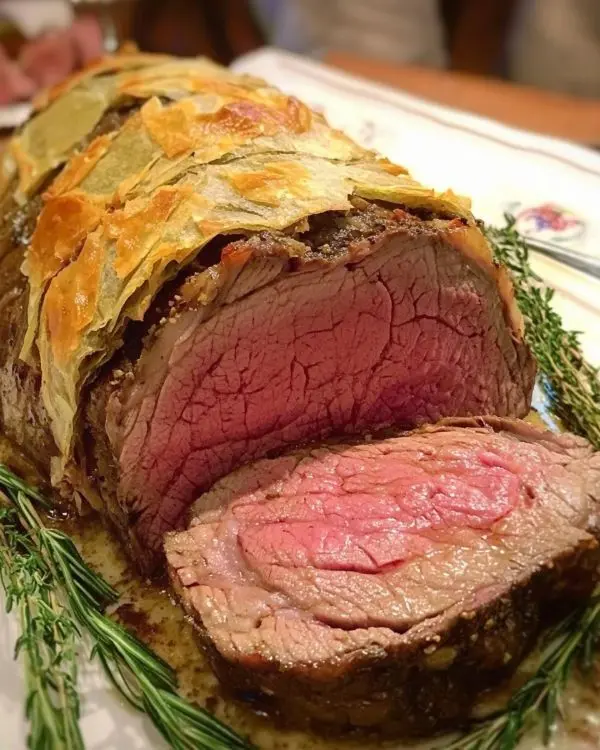 Rôti de Bœuf en Croûte Doré 4 Rôti de Bœuf en Croûte recette