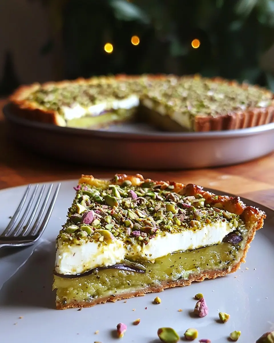 Tarte Fine d'Aubergine, Mozzarella et Pistaches 1 Tarte Fine d’Aubergine, Mozzarella et Pistaches