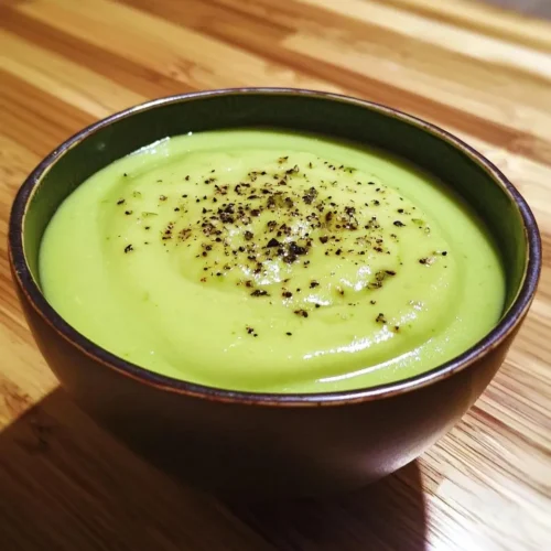 Velouté Glacé d'Avocat au Lait de Coco Crémeux 5 Velouté Glacé d'Avocat au Lait de Coco et Citron Vert,