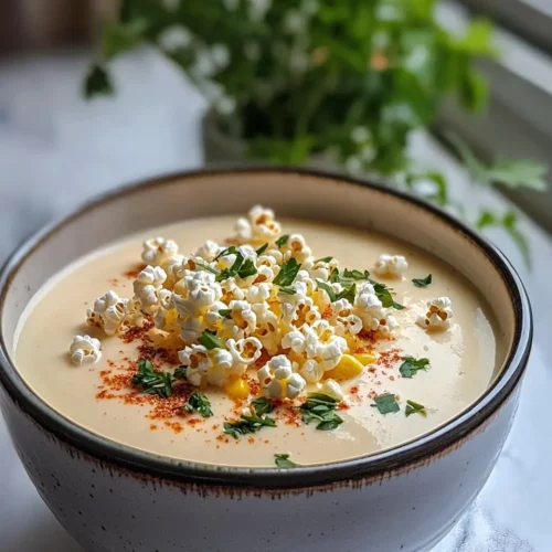 Velouté Glacé de Maïs Doux au Lait de Coco 5 Velouté Glacé de Maïs Doux au Lait de Coco