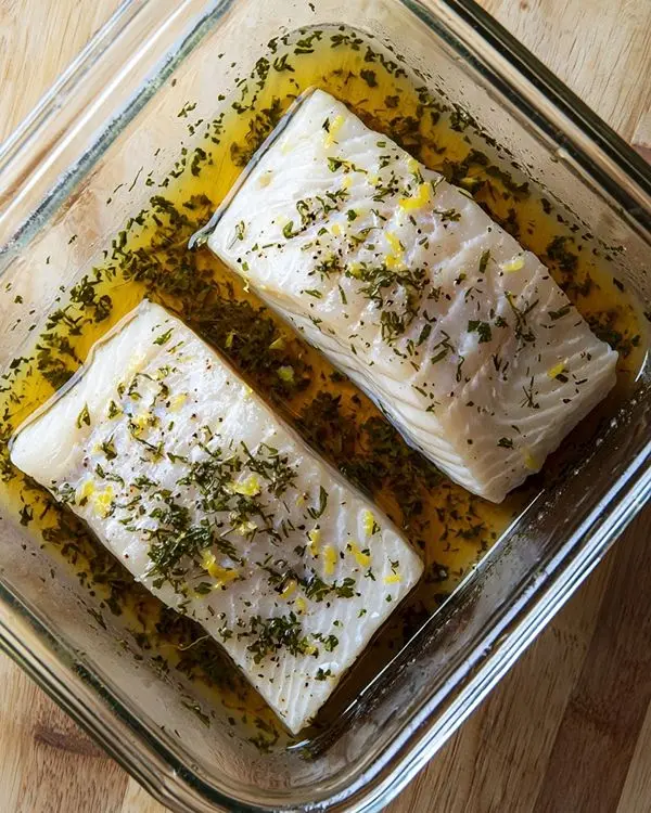 Filet de Lingue Bleu Parfumé 3 cuire des filets de lingue
