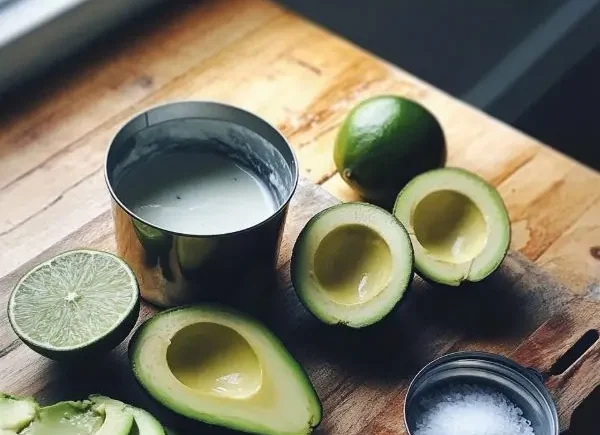 Velouté Glacé d'Avocat au Lait de Coco Crémeux 2 ingrédients pour Velouté Glacé d'Avocat au Lait de Coco et Citron Vert