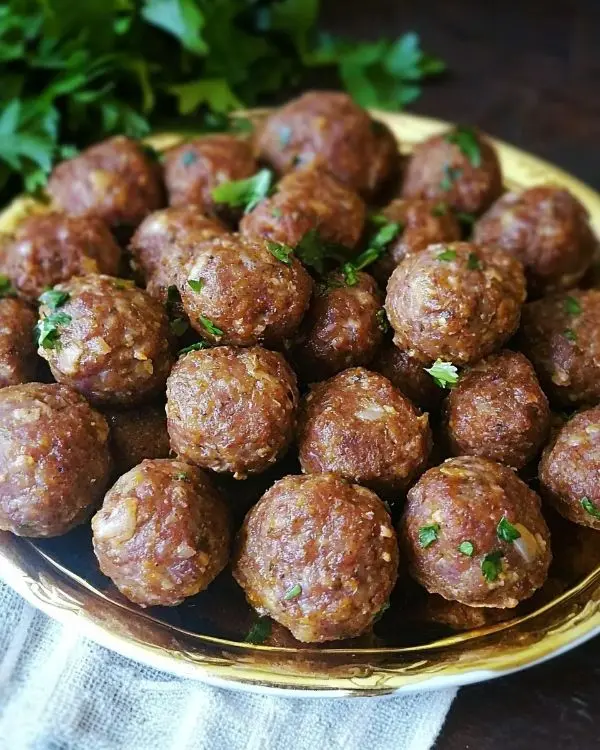 Recette de Boulette de Bœuf Marocaine Parfumée 4 Boulette de Bœuf Marocaine