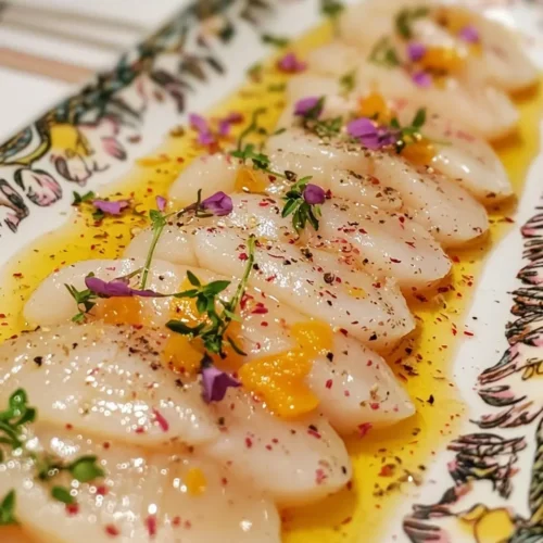 Carpaccio de Saint-Jacques Magique 5 Carpaccio de Saint-Jacques Magique