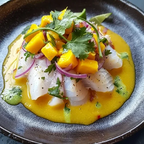 Ceviche de Daurade Exotique 5 Ceviche de Daurade