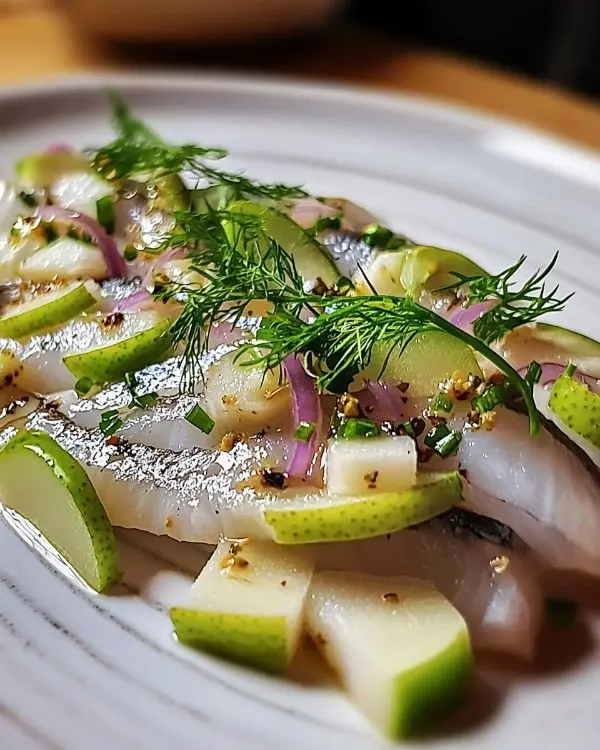 Ceviche de Maquereau, Leche de Tigre à la Pomme Verte et Fenouil Croquant 4 Ceviche de Maquereau, Leche de Tigre à la Pomme Verte et Fenouil Croquant