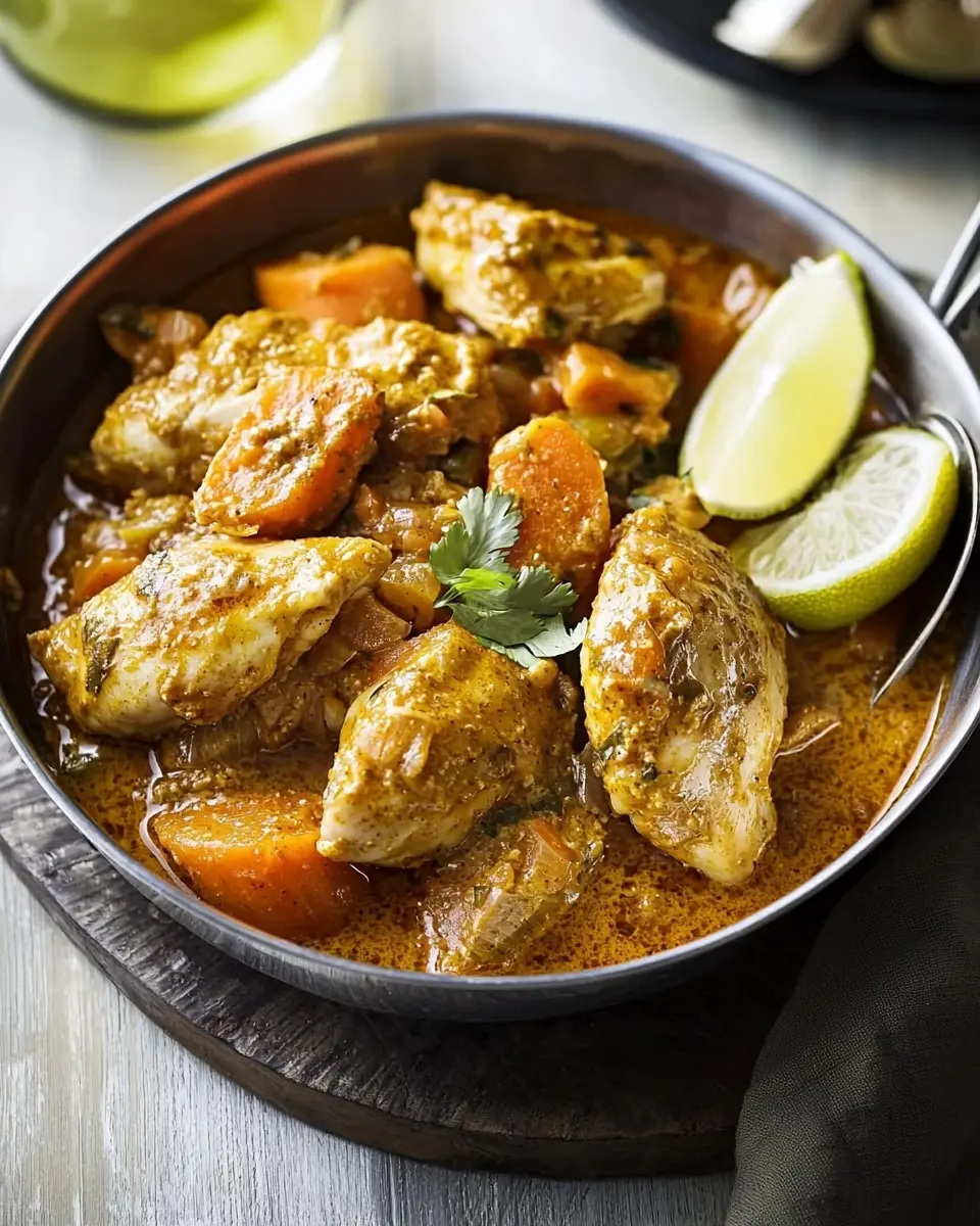 Colombo de Poulet Authentique 1 Colombo de poulet