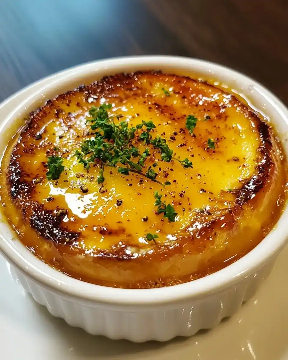 Crème Brûlée Salée au Foie Gras Exotique 1 Crème Brûlée Salée au Foie Gras