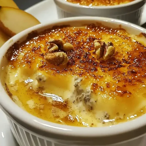 Crème Brûlée Salée au Gorgonzola Envoûtante 5 Crème Brûlée Salée au Gorgonzola