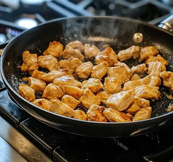 Recette Émincé de Poulet Crémeux 3 Emincé de poulet à l'ancienne
