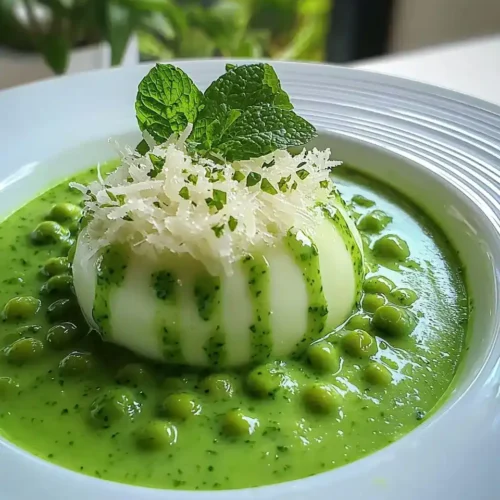 Île Flottante Salée au Parmesan 5 Île Flottante Salée au Parmesan