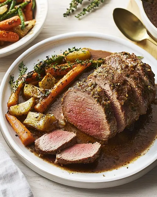 Recette Rôti de Bœuf en Sauce Fondant 3 La recette roti de boeuf en sauce