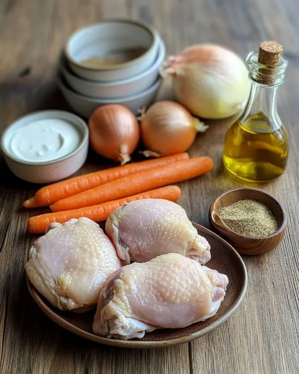 Colombo de Poulet Cookeo Parfumé 2 Les ingredients pour Colombo de Poulet Cookeo