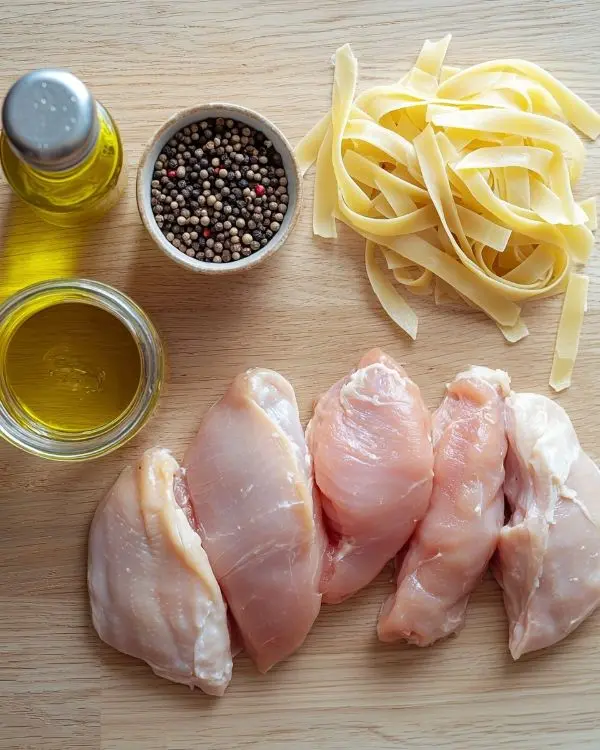 Recette Émincé de Poulet Crémeux 2 Les ingrédients pour recette émincé de poulet