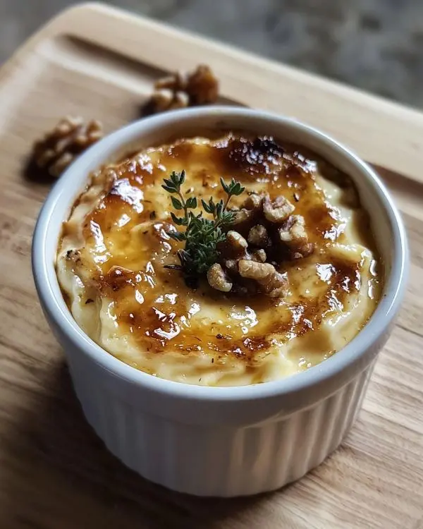 Crème Brûlée Salée au Chèvre Fondante 3 Recette Crème Brûlée Salée au Chèvre