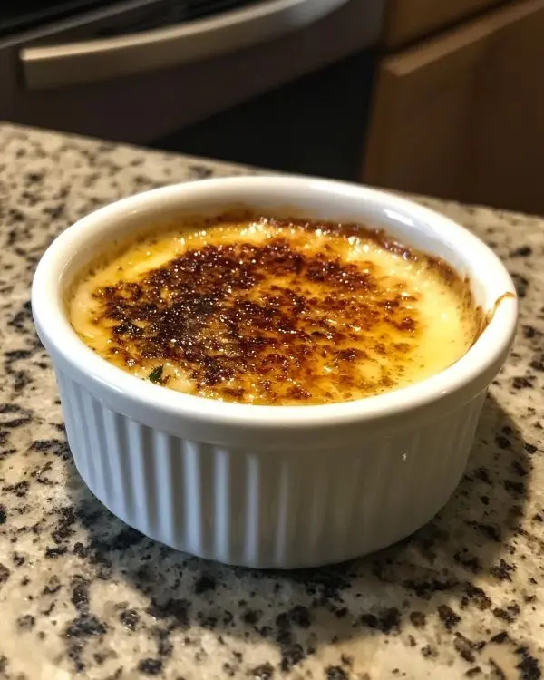 Crème Brûlée Salée au Parmesan et Cèpes Poêlés 4 Recette Crème Brûlée Salée au Parmesan