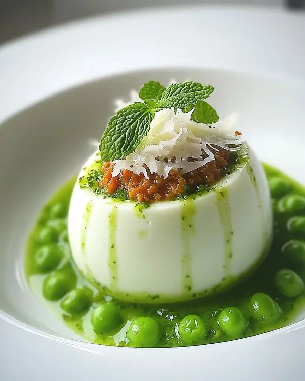 Île Flottante Salée au Parmesan 3 Recette Île Flottante Salée au Parmesan
