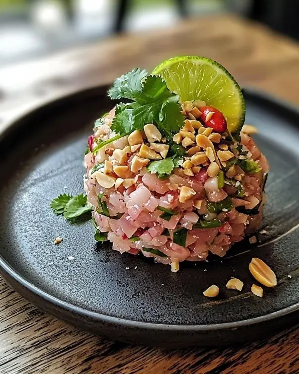 Tartare de Veau Façon Thaï 3 Recette Tartare de Veau Façon Thaï