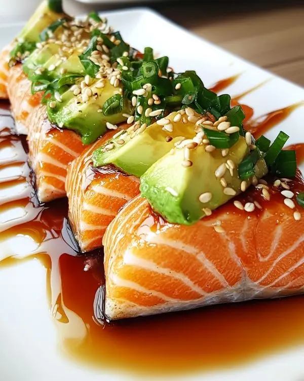 Tataki de Saumon Mariné Soja-Érable Sublime 3 Recette Tataki de Saumon Mariné Soja-Érable
