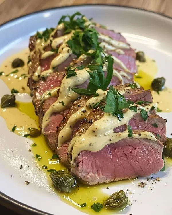 Tataki de Veau Soyeux 2 Recette Tataki de Veau