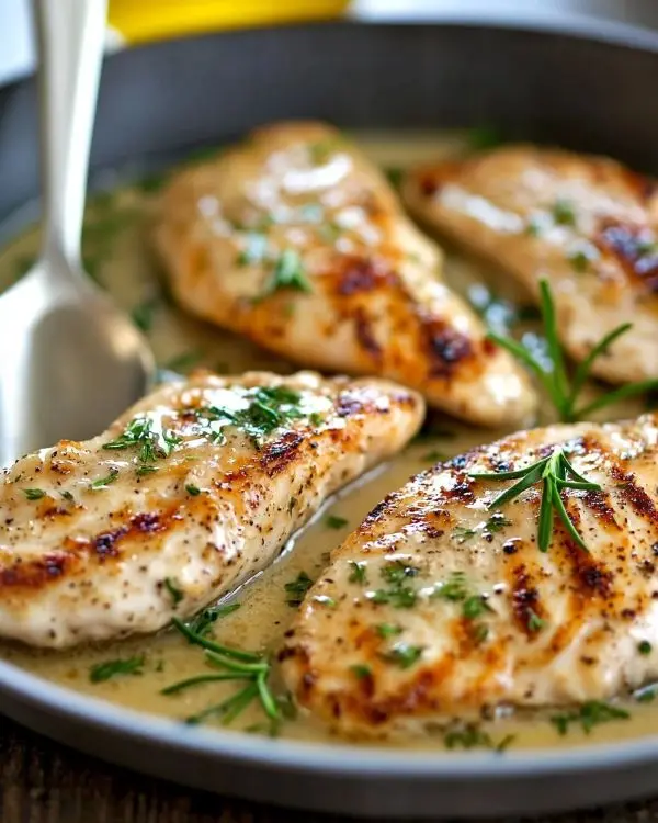 Aiguillettes de poulet à la poêle dorées 4 Recette aiguillette de poulet à la poêle