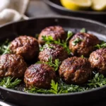 Recette boulettes de bœuf aux herbes