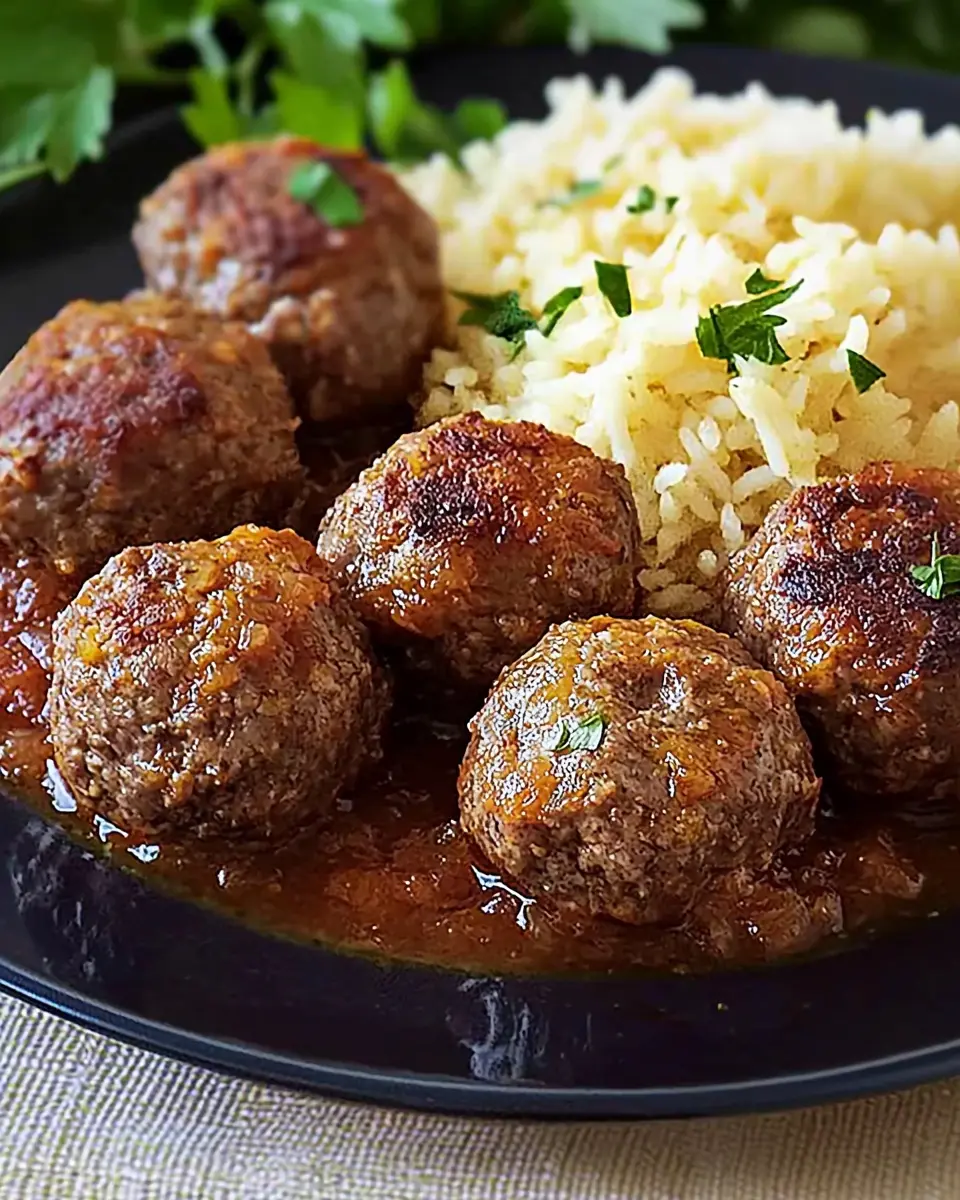 Recette de Boulette de Bœuf Marocaine Parfumée 1 Recette de Boulette de Bœuf Marocaine